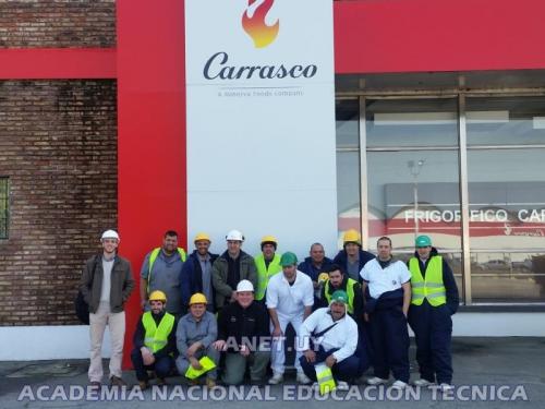 Capacitación autoelevador empresa Pul s.a Carrasco, Montevideo 2017